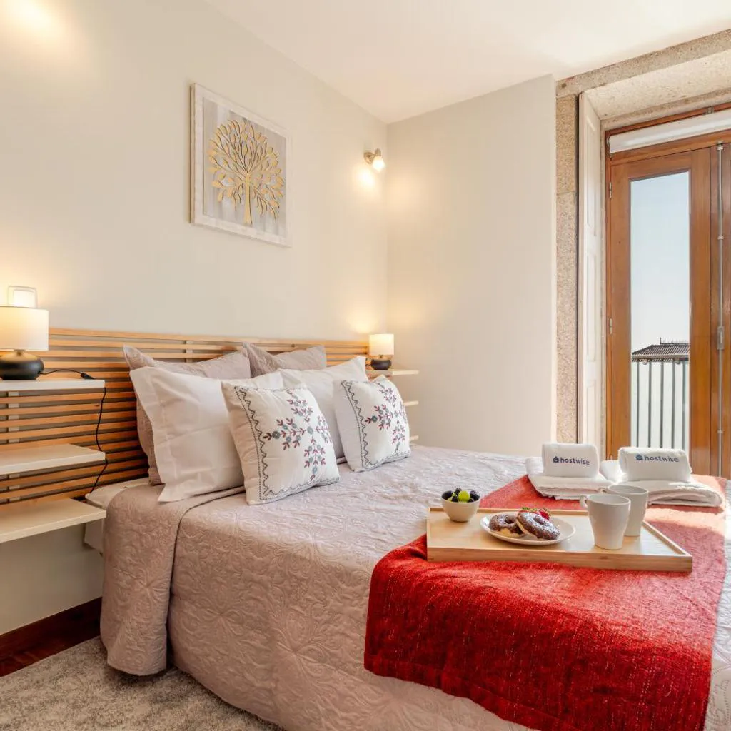 Photograph of HostWise - Stylish Flat with Balcony