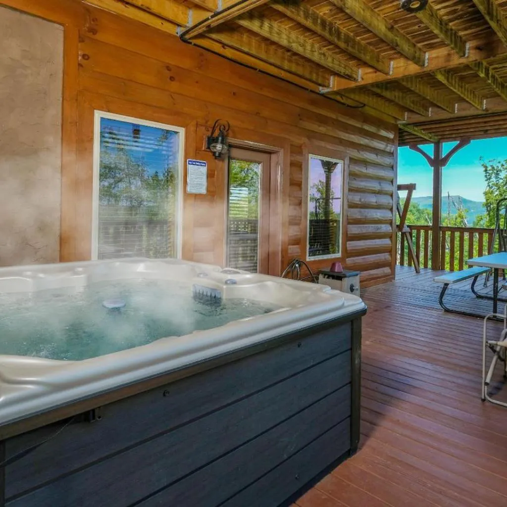 Photograph of A Cloud 9 - Gorgeous Mountain Views, Outdoor Hot Tub + Game Room with Pool Table & More!