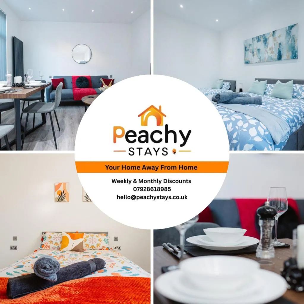 Photograph of Modern 4 Bedroom House Sleeps 10, 13 Minutes from Liverpool City Centre, Free Parking & Wi-Fi, Weekly And Monthly Stays, Great Rates Available At Peachy Stays