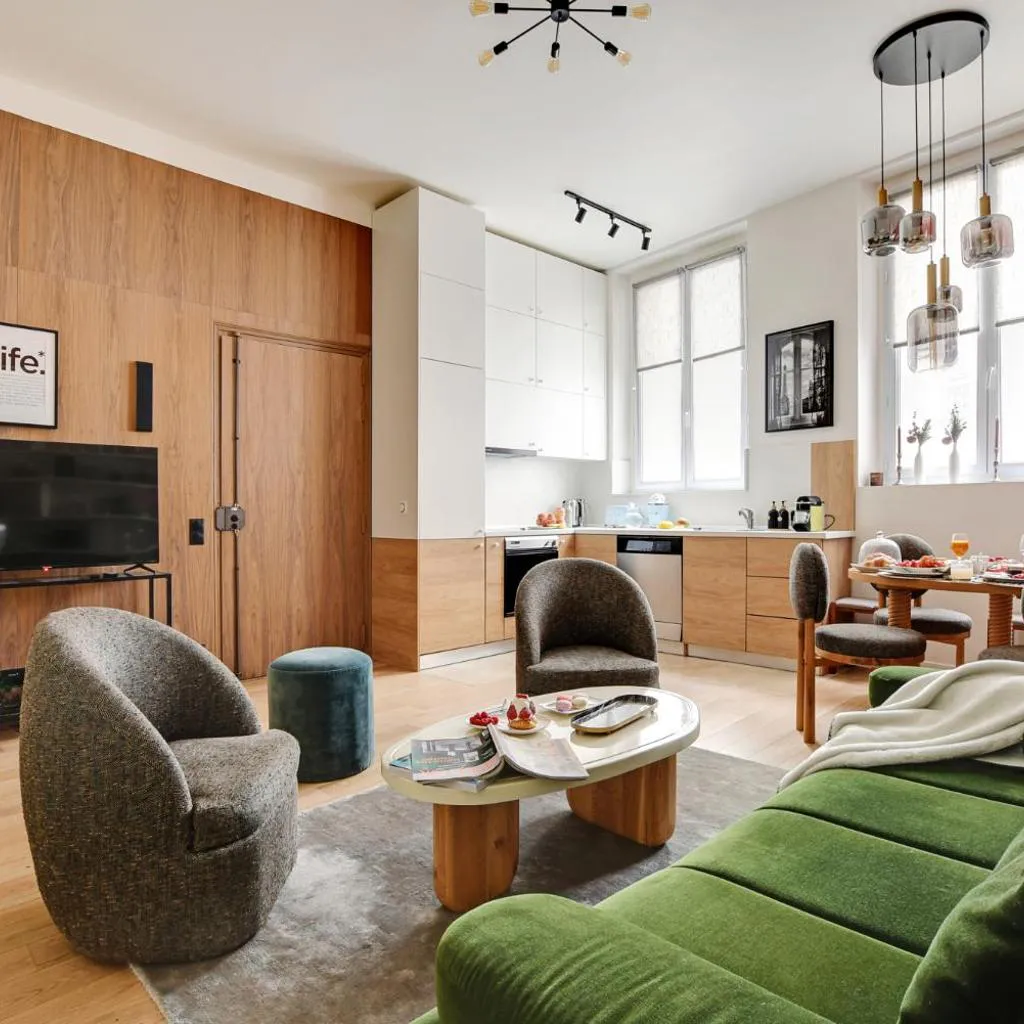 Photograph of Luxury Paris, paisible, 2 chambres, toute commodités