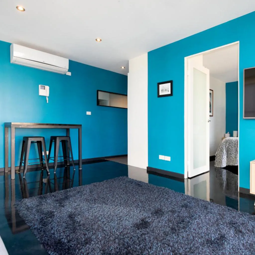 Photograph of Relaxing, light-filled city apartment
