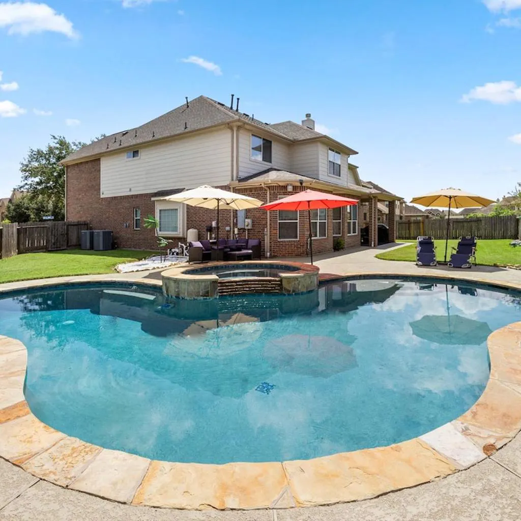 Photograph of Cozy Home in Houston with heated pool and hot tub
