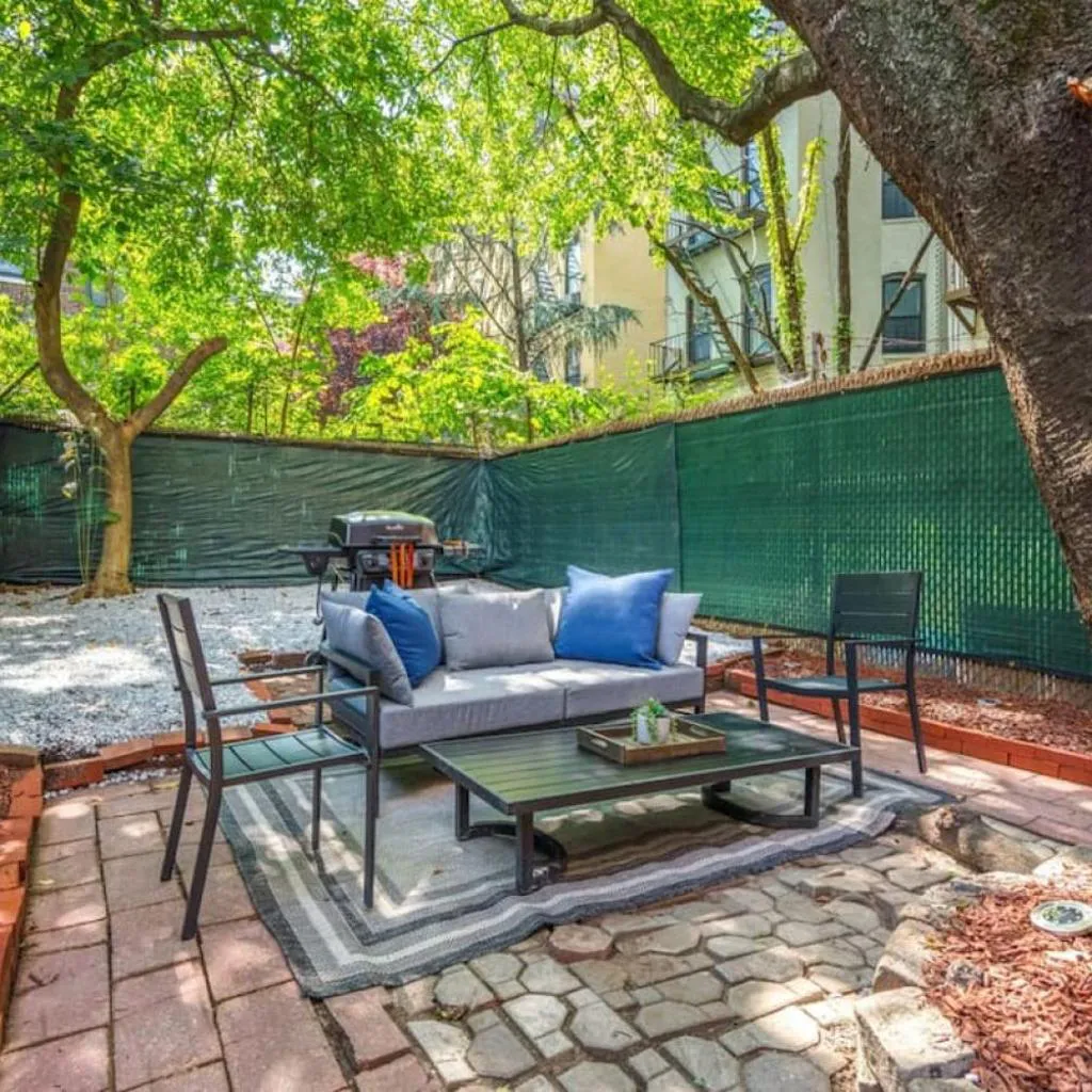 Photograph of Family Brownstone with Private Backyard Near Subway